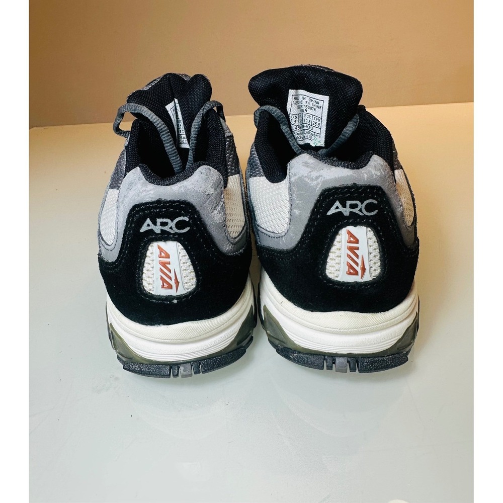 Avia 5516 ARC Technology Mens Running Shoes Size 7.5 Grey Black A5516M-VXO - Picture 3 of 11